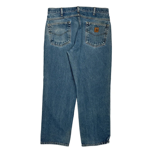 Carhartt Jeans - 36W 30L Blue Cotton