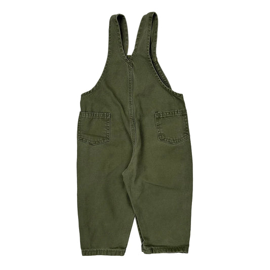 Age 24 Months Carhartt Dungarees - 2XS Green Cotton