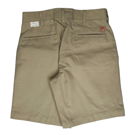 Red Kap Chino Shorts - 30W 10L Beige Polyester Blend