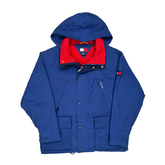 Tommy Hilfiger Anorak - Medium Blue Polyester