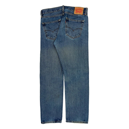 505 Levis Jeans - 34W 32L Blue Cotton