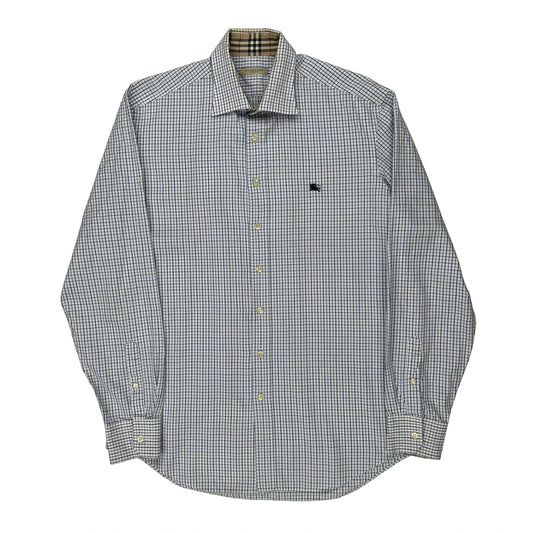 Burberry Brit Checked Shirt - Large White Cotton