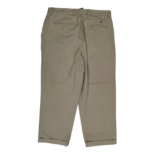 Tommy Hilfiger Chinos - 34W 32L Beige Cotton
