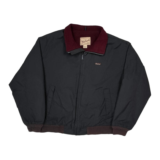 Woolrich Jacket - Large Burgundy Polyester