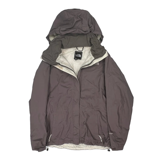 The North Face Waterproof Jacket - Small Brown Polyester