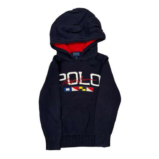 Age 6 Polo By Ralph Lauren Hoodie - XS Navy Cotton