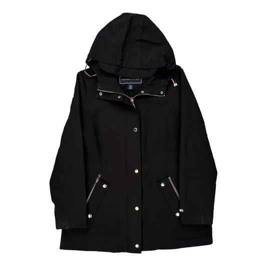 Tommy Hilfiger Waterproof Jacket - Medium Black Polyester
