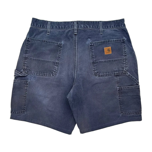 Carhartt Carpenter Shorts - 34W 10L Grey Cotton