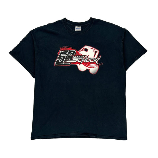 Monster Truck Gildan Graphic T-Shirt - XL Black Cotton