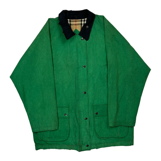 Burberry Field Hunting Jacket - XL Green Cotton