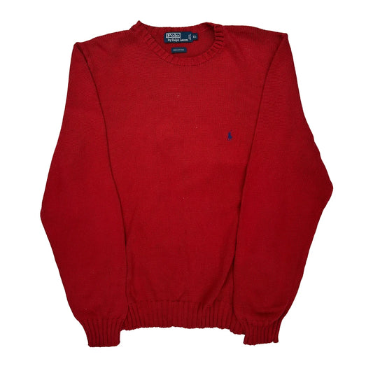 Polo By Ralph Lauren Sweater - XL Red Cotton