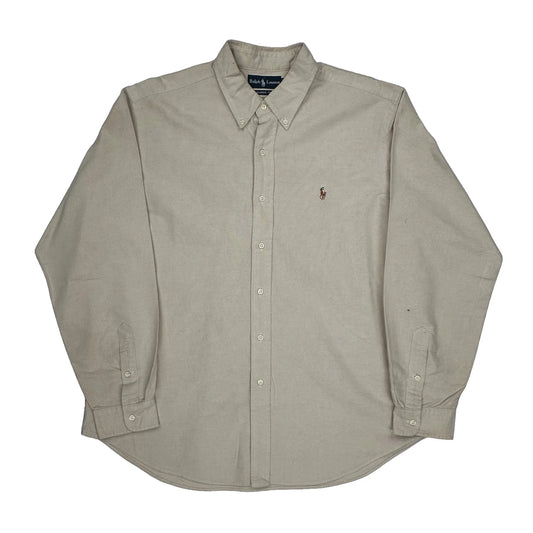 Ralph Lauren Shirt - XL Beige Cotton
