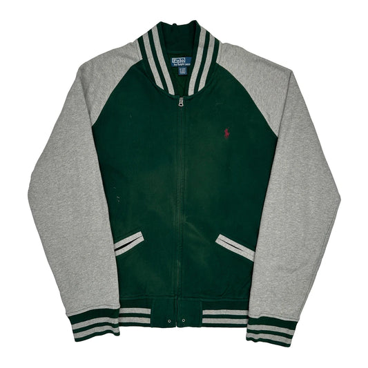 Polo By Ralph Lauren Track Jacket - 2XL Green Acrylic