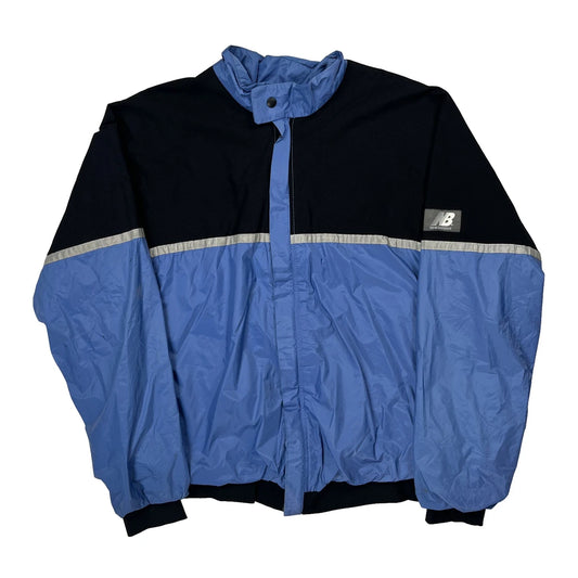 Made In USA New Balance Windbreaker - Medium Black Polyester