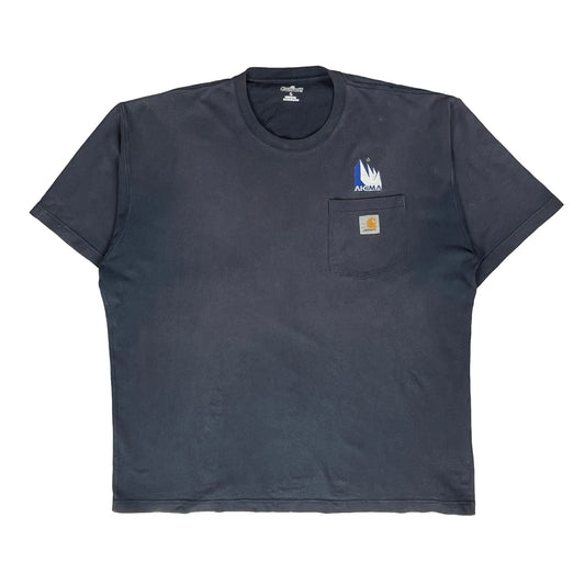 Carhartt T-Shirt - Large Black Cotton