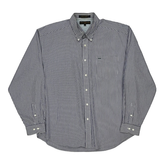Tommy Hilfiger Striped Shirt - XL Blue Cotton