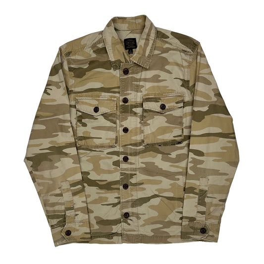 Lucky Brand Shirt - Small Camo Cotton