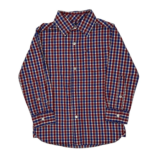 Age 4-5 Tommy Hilfiger Checked Shirt - XS Multicoloured Cotton