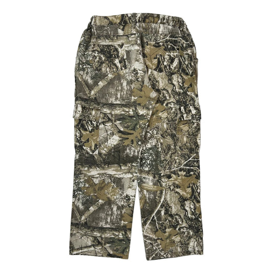 Mossy Oak Cargo Trousers - 28W UK 8 Camo Cotton