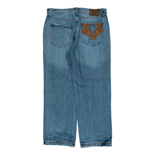 Sean John Jeans - 36W 32L Blue Cotton