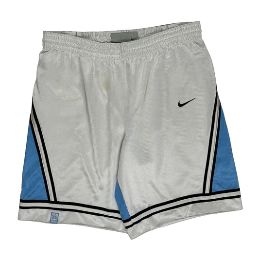 Swoosh Logo Nike Sport Shorts - Largew 7L White Polyester