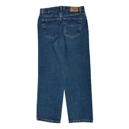 Tommy Hilfiger Loose Jeans - 30W UK 10 Dark Wash Cotton