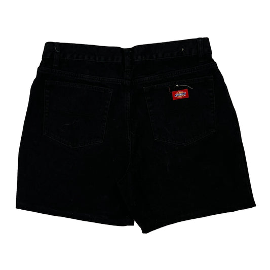 Dickies Denim Shorts - 32W 5L Black Denim