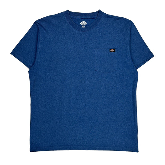 Dickies T-Shirt - XL Blue Cotton Blend