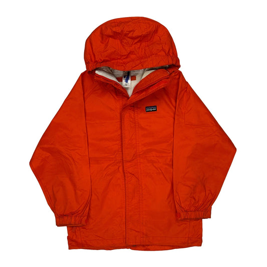 Age 8 Patagonia Windbreaker - Medium Orange Nylon