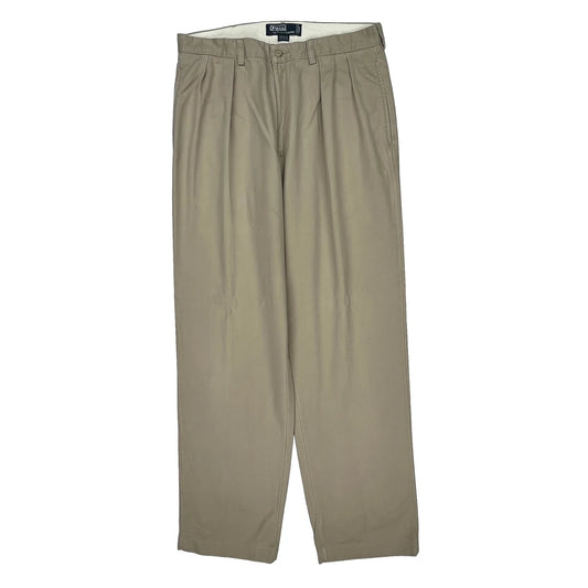 Polo By Ralph Lauren Chinos - 34W 31L Beige Cotton