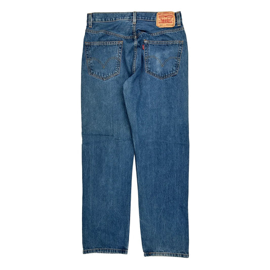 505 Levis Jeans - 32W 32L Blue Cotton