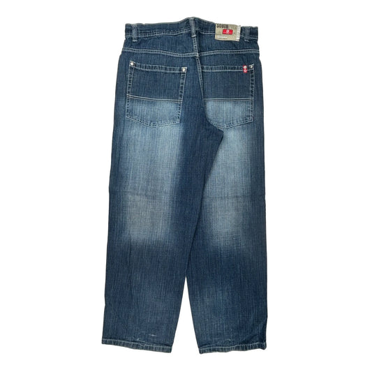 Southpole Jeans - 37W 31L Blue Denim