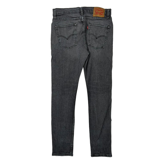 Levis Skinny Fit Jeans - 32W 30L Grey Cotton Blend