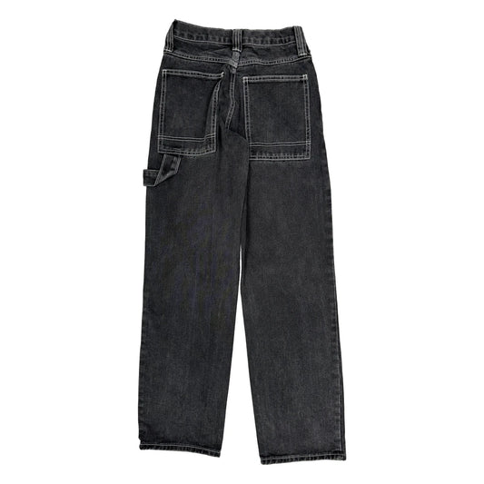 J.Galt Carpenter Jeans - 25W UK 6 Grey Cotton