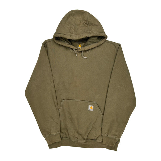 Carhartt Hoodie - Large Khaki Cotton
