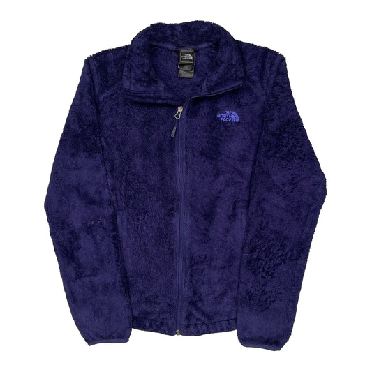 The North Face Fleece Jacket - Small Purple Polyester