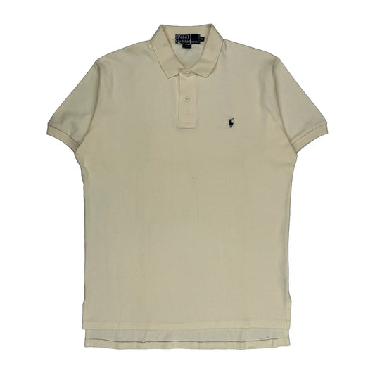 Polo By Ralph Lauren Polo Shirt - XL Cream Cotton