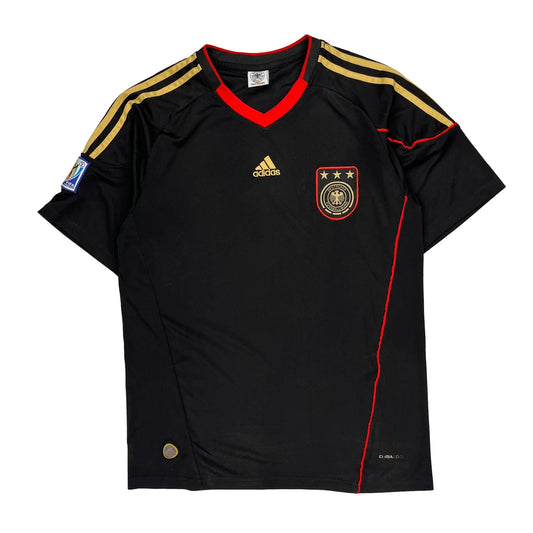 Germany National Team 2010/11 Away Adidas Football Football Shirt - Medium Gold Polyester