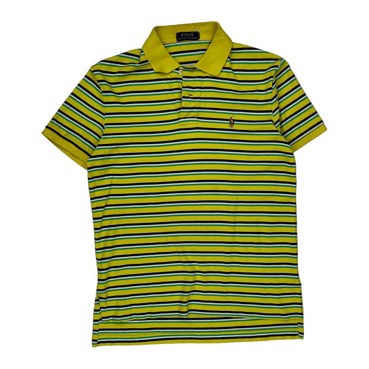 Polo By Ralph Lauren Polo Shirt - Small Yellow Cotton