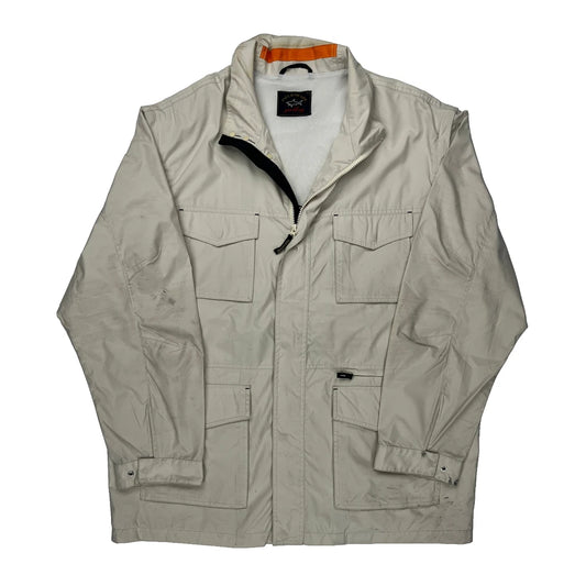 Paul & Shark Jacket - 3XL Beige Polyester