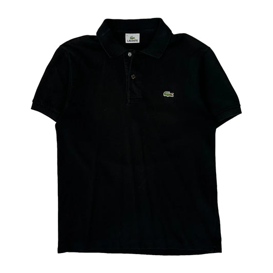 Lacoste Polo Shirt - Small Black Cotton