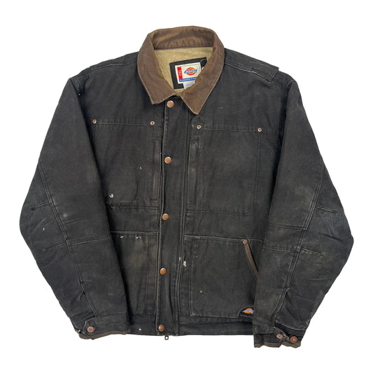 Dickies Workwear Jacket - 2XL Black Cotton