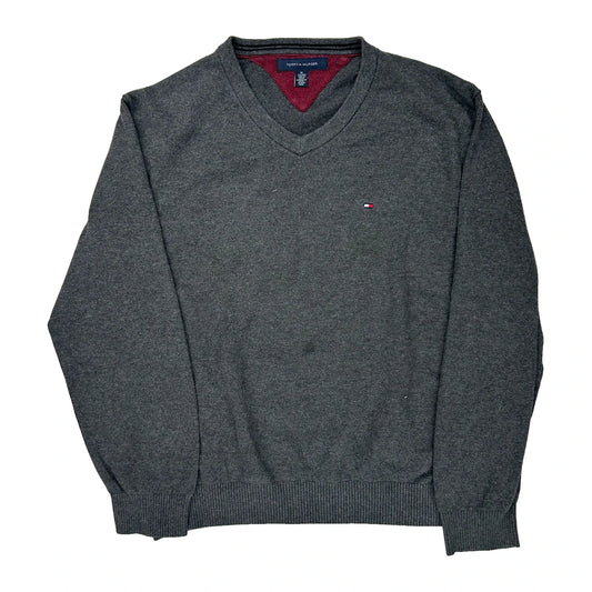 Tommy Hilfiger Sweater - XL Gray Cotton