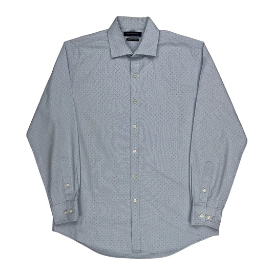 Tommy Hilfiger Polka Dot Shirt - Medium Blue Cotton