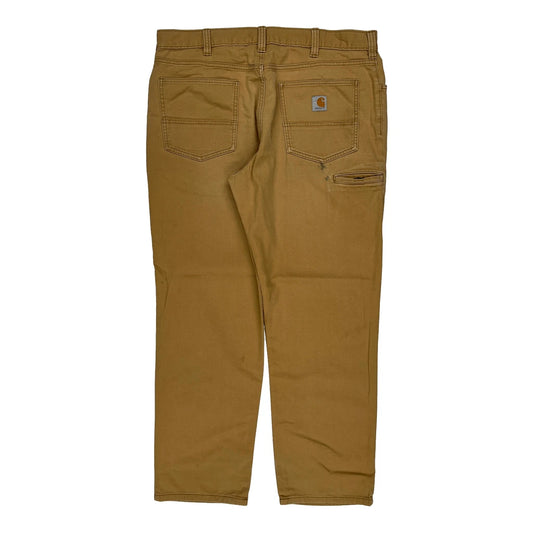 Carhartt Carpenter Trousers - 36W 31L Brown Cotton