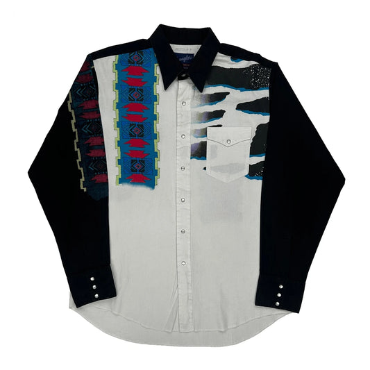 Wrangler Shirt - Large Multicoloured Cotton