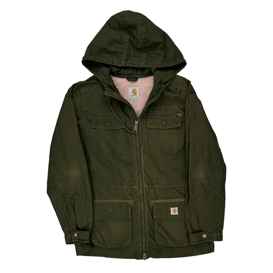 Carhartt Jacket - Small Green Cotton