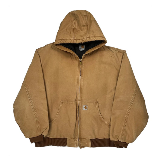 Carhartt Jacket - 2XL Brown Cotton