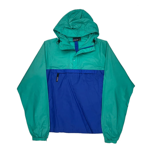Patagonia Windbreaker - Large Blue Nylon