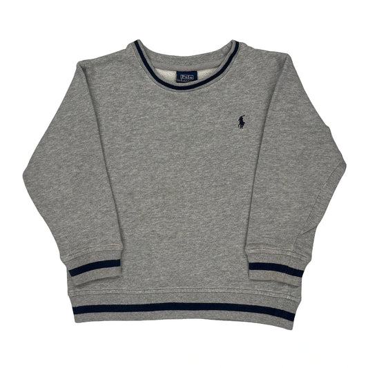 Age 4 Polo By Ralph Lauren Sweatshirt - XS Gray Cotton